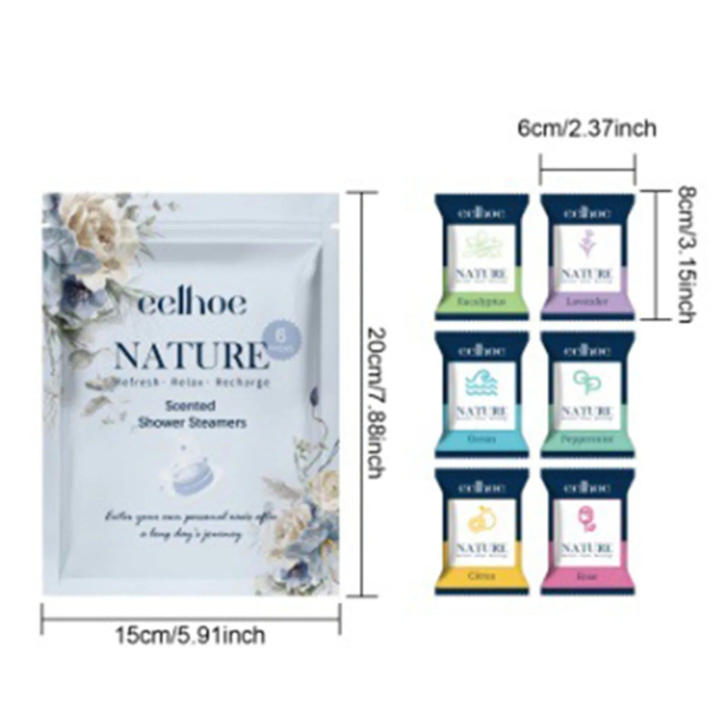 Bombe de Douche | FastCare™ - 6pcs - Mon Repos Mérité