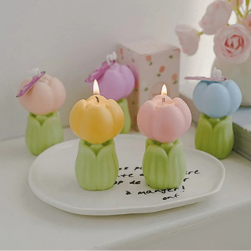Bougie Parfumée - Tulipe - Mon Repos Mérité