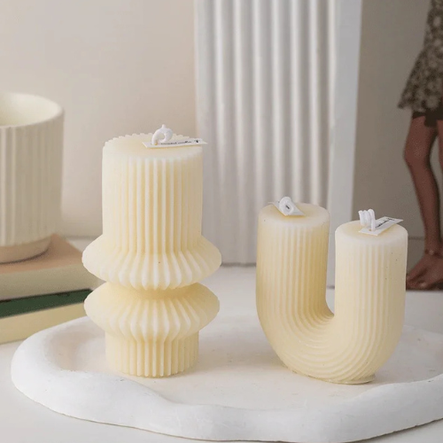 Bougies Parfumées en Forme de U unique