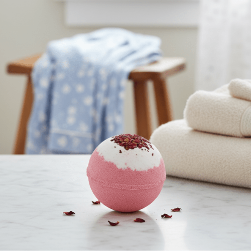 Boules de Bain - Rose - Mon Repos Mérité