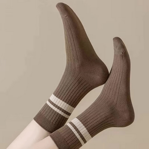Chaussette Femme Marron - 10 paires - Mon Repos Mérité