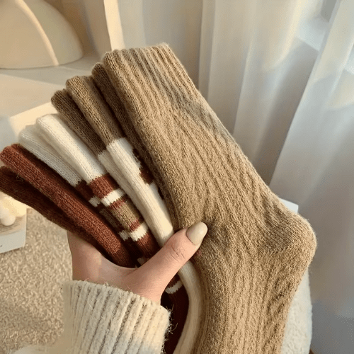 Chaussettes Chaude Femme Confortable - 4 paires - Mon Repos Mérité