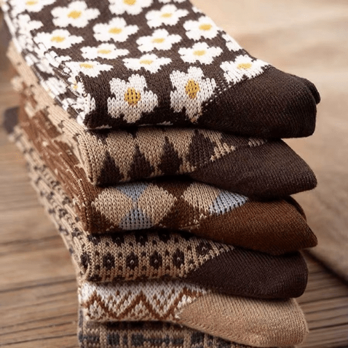 Chaussettes Femme | CosySock™ - 5 paires - Mon Repos Mérité