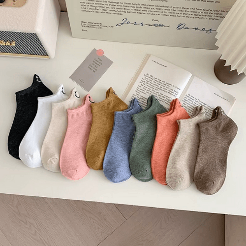 Chaussettes pour femme | ComfortBreeze™ - 10 paires - Mon Repos Mérité