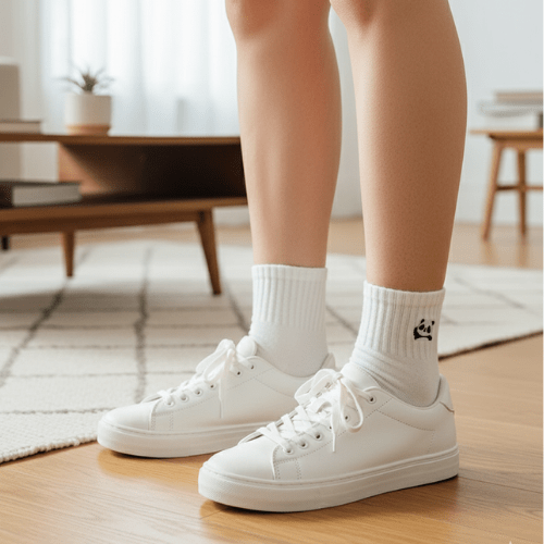 Chaussettes pour Femme - Panda - 1 paire - Mon Repos Mérité