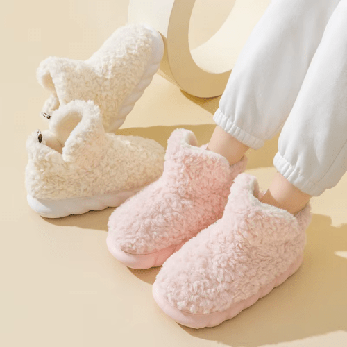 Chaussons Femme CloudyFeet coton doux