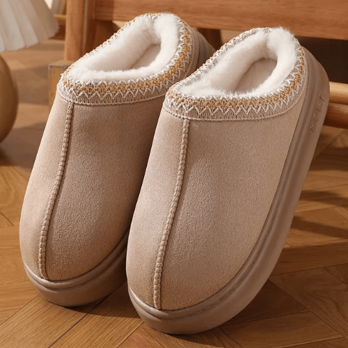 Chaussons Femme CozyStep beige