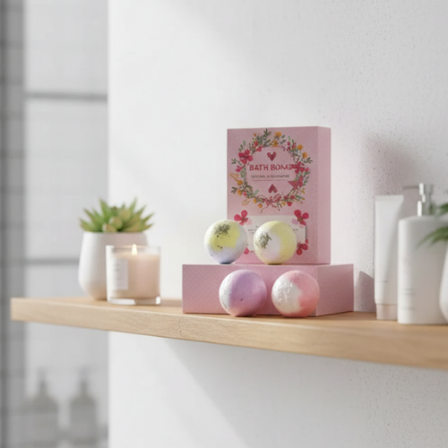 coffret bombe de bain zen ritual placer sur une étagère