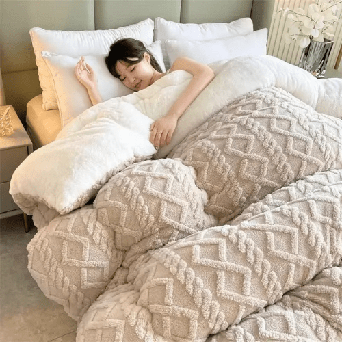 couette lestée dreamrest beige
