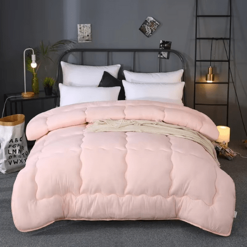 couverture lestée adulte 220x240 cm rose