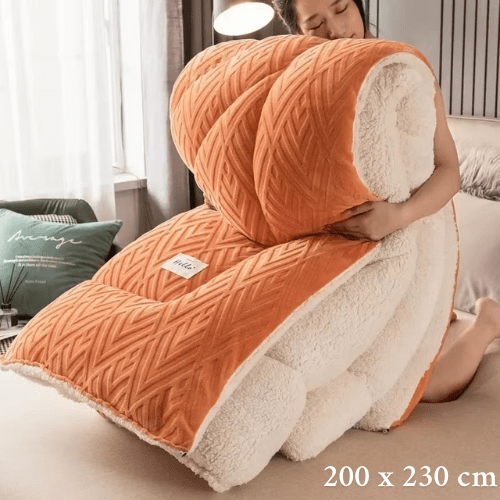 Couverture Lourde | Large - orange