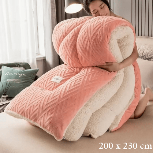 Couverture Lourde | Large - rose