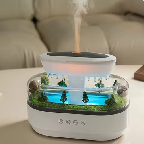 diffuseur aux huiles essentielles pluie cadeau cocooning