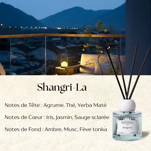 Diffuseur de Parfum à Roseaux shangri-la