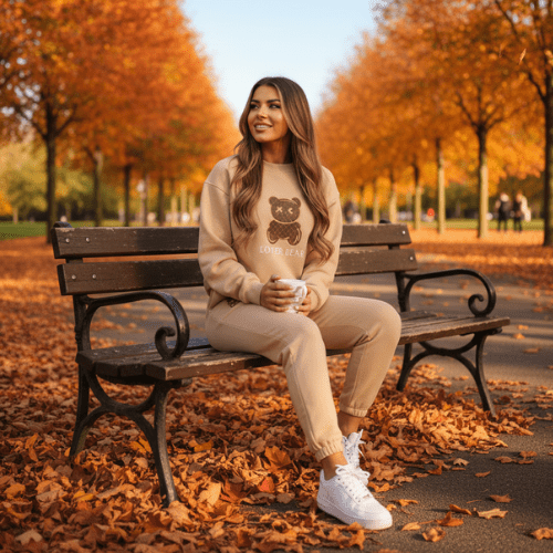 Ensemble Jogging Femme | Ours - 2pcs - Mon Repos Mérité