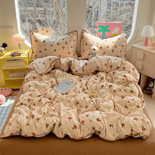 Housse de Couette 220x240 Imprimée - 3pcs - Mon Repos Mérité