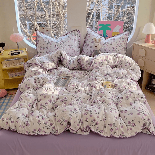 Housse de Couette 220x240 Imprimée - 3pcs - Mon Repos Mérité