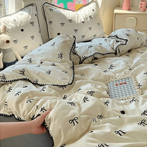 Housse de Couette 220x240 Imprimée - 3pcs - Mon Repos Mérité