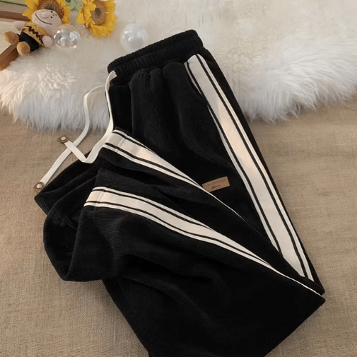 Pantalon Femme Confortable - Velours Côtelé - Mon Repos Mérité