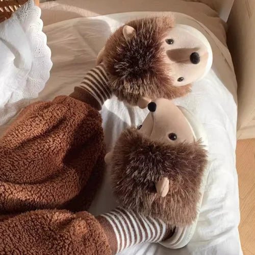 Pantoufle Femme | Hérisson - Mon Repos Mérité