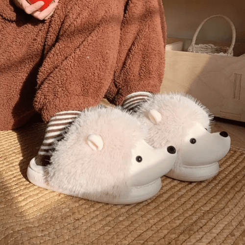 Pantoufle Fille | Hérisson - Mon Repos Mérité