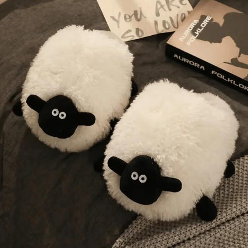 Pantoufles Femme | Mouton - Mon Repos Mérité