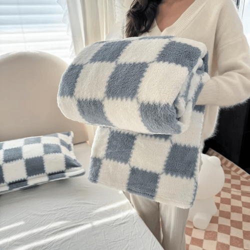 Plaid à Carreaux - Mon Repos Mérité