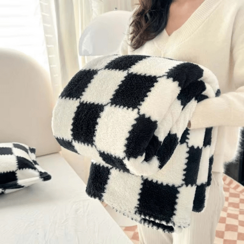 Plaid à Carreaux - Mon Repos Mérité