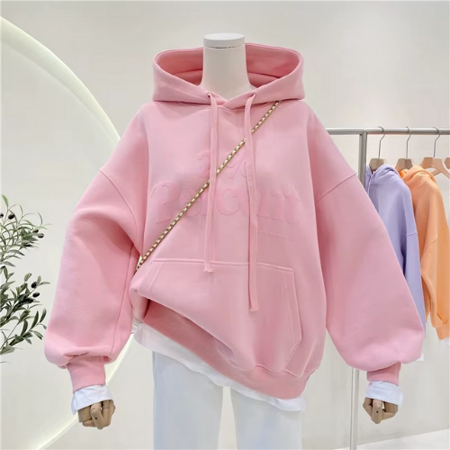 sweat femme couleur vibrante rose