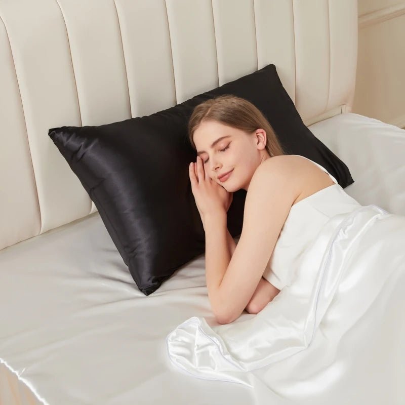 Taie d'Oreiller - Soie de Mûrier - Mon Repos Mérité