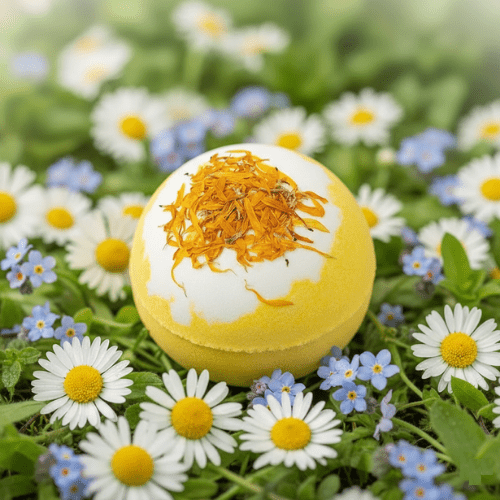 Bombe de Bain Moussant - Camomille - Mon Repos Mérité