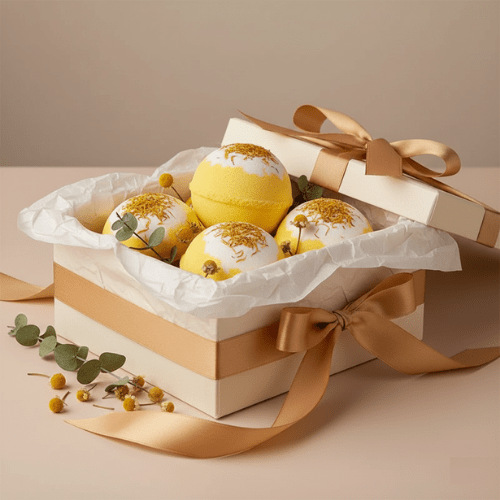 Bombe de Bain Moussant - Camomille - Mon Repos Mérité