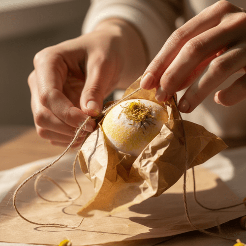 Bombe de Bain Moussant - Camomille - Mon Repos Mérité