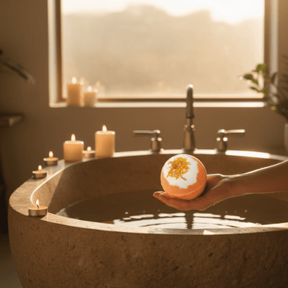 Bombe de Bain | NatureSmell™ - Orange - Mon Repos Mérité