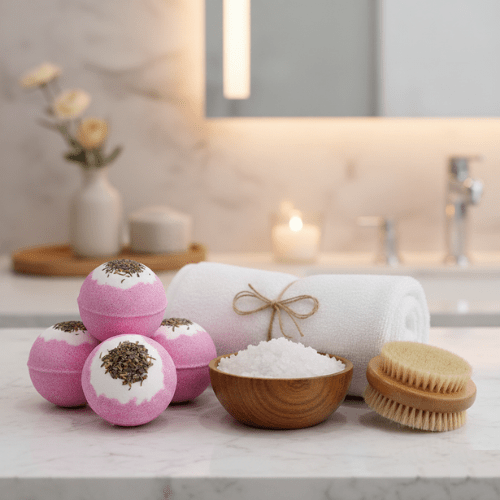 Bombes de Bain | NatureSmell™ - Lavande - Mon Repos Mérité