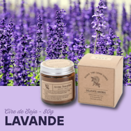 Bougie Parfumée - Lavande - Mon Repos Mérité