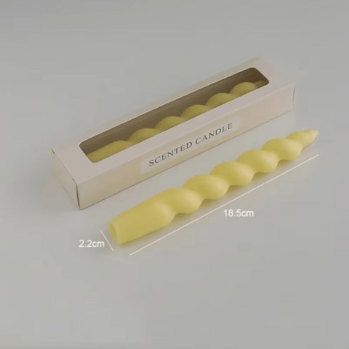 Bougie Parfumée Torsadée - Mon Repos Mérité