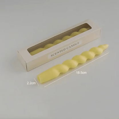 Bougie Parfumée Torsadée - Mon Repos Mérité