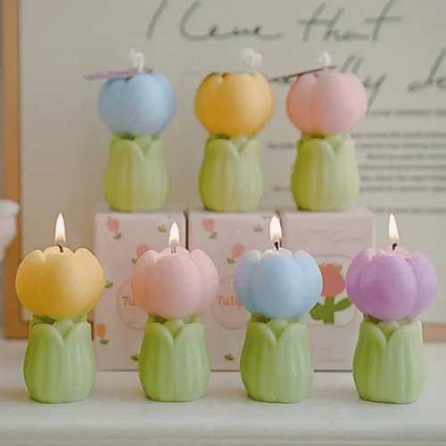 Bougie Parfumée - Tulipe - Mon Repos Mérité