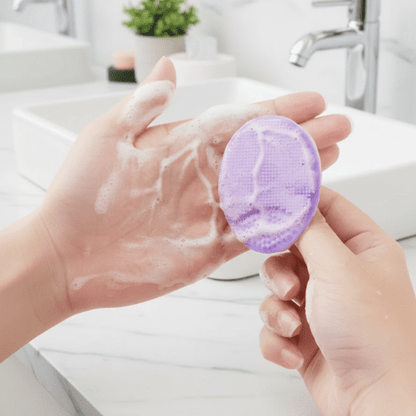 Brosse Exfoliante Visage en Silicone - Mon Repos Mérité