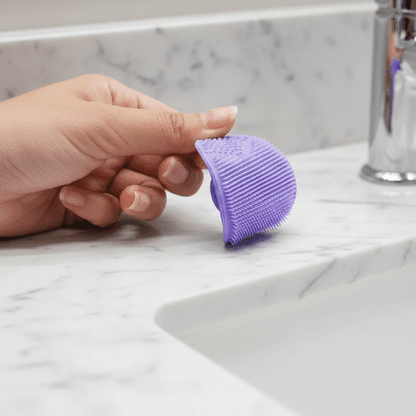 Brosse Exfoliante Visage en Silicone - Mon Repos Mérité