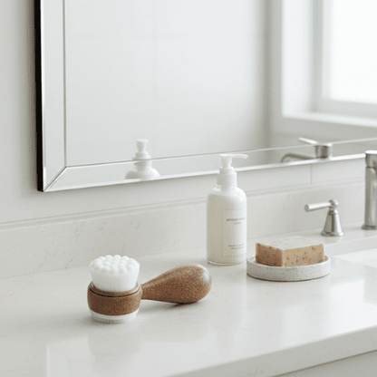 Brosse Exfoliante Visage Naturel - Mon Repos Mérité