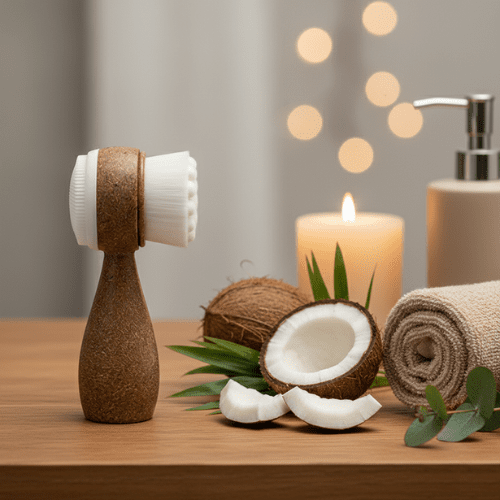 Brosse Exfoliante Visage Naturel - Mon Repos Mérité