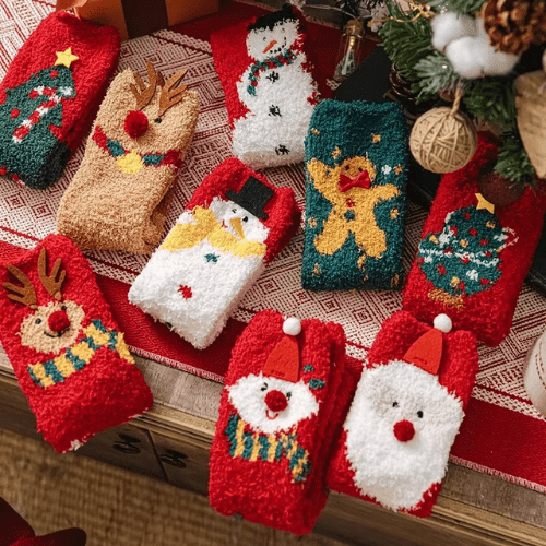 Chaussette de Noel Polaire - Mon Repos Mérité