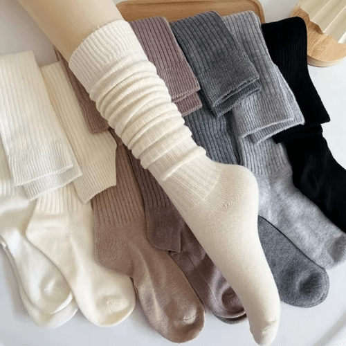 Chaussette Haute Femme 3 Couleurs - 3 paires - Mon Repos Mérité