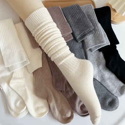 Chaussette Haute Femme 3 Couleurs - 3 paires - Mon Repos Mérité