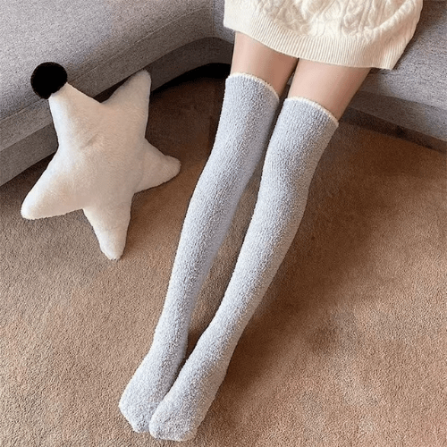 Chaussette Haute Femme | CosyLeg™ - Mon Repos Mérité