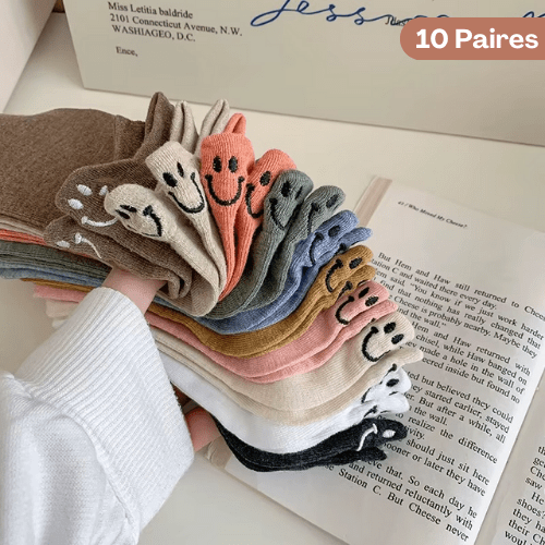 Chaussettes pour femme | ComfortBreeze™ - 10 paires - Mon Repos Mérité