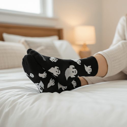 Chaussettes pour Femme - Fantôme - 2 paires - Mon Repos Mérité