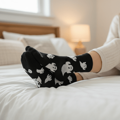 Chaussettes pour Femme - Fantôme - 2 paires - Mon Repos Mérité